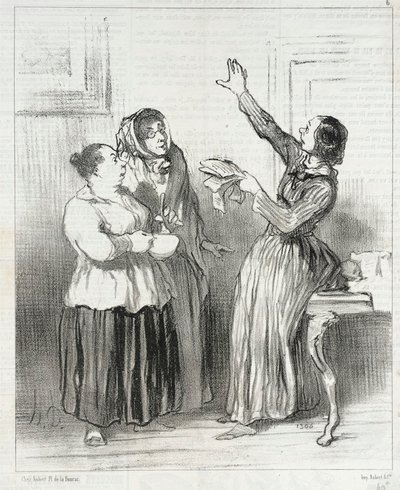 ... hvad er kvinden i dag i samfundet af Honoré Daumier